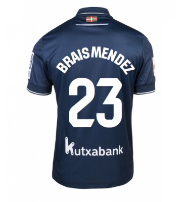 Real Sociedad Brais Mendez #23 Bortatröja 2023-24 Kortärmad